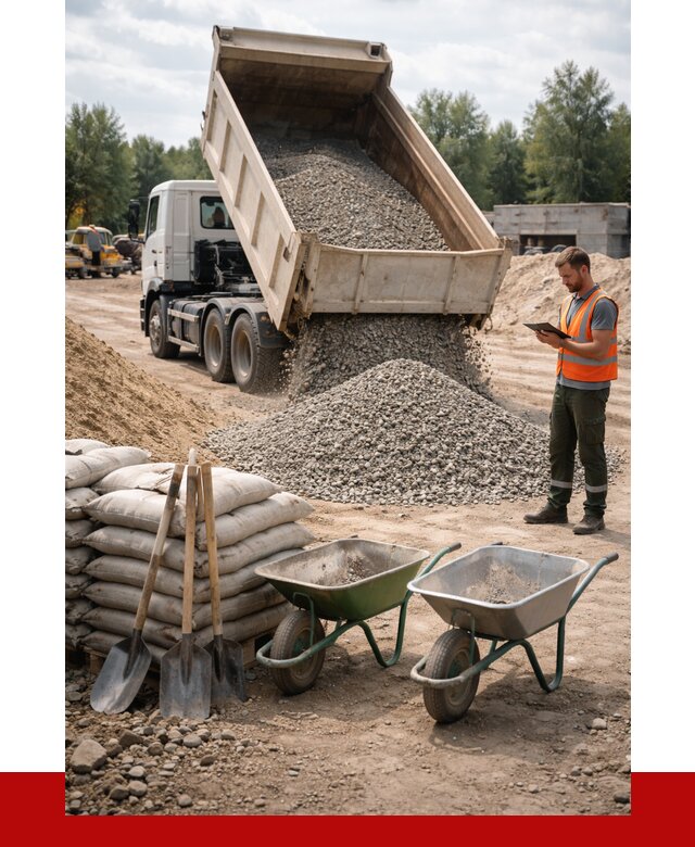 Доставка нерудных материалов в Кемерово от 1249 руб. | ПРОНЕРУДКмр