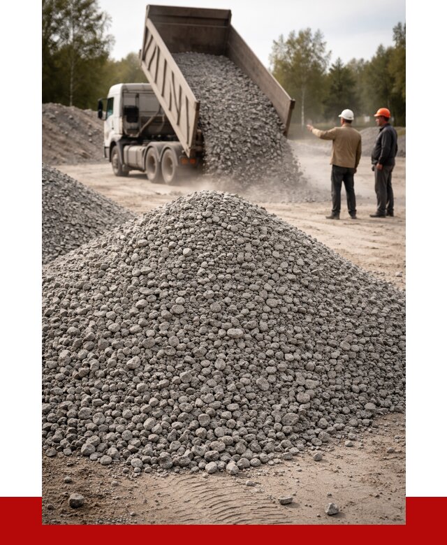 Гранитный щебень фракция 0-5 в Кемерово от 3018 руб ПРОНЕРУДКмр