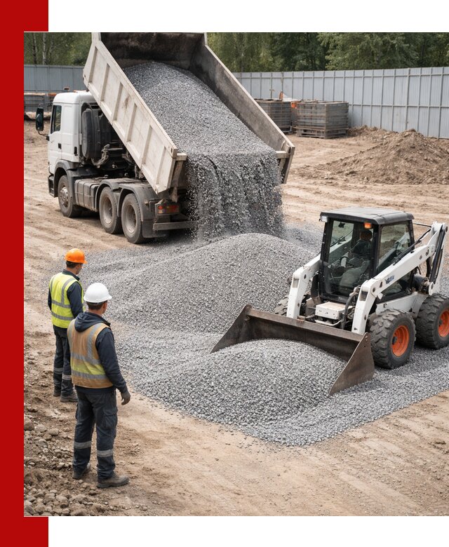 Доставка и продажа гранитного щебня фракции 0-5 в Кемерово