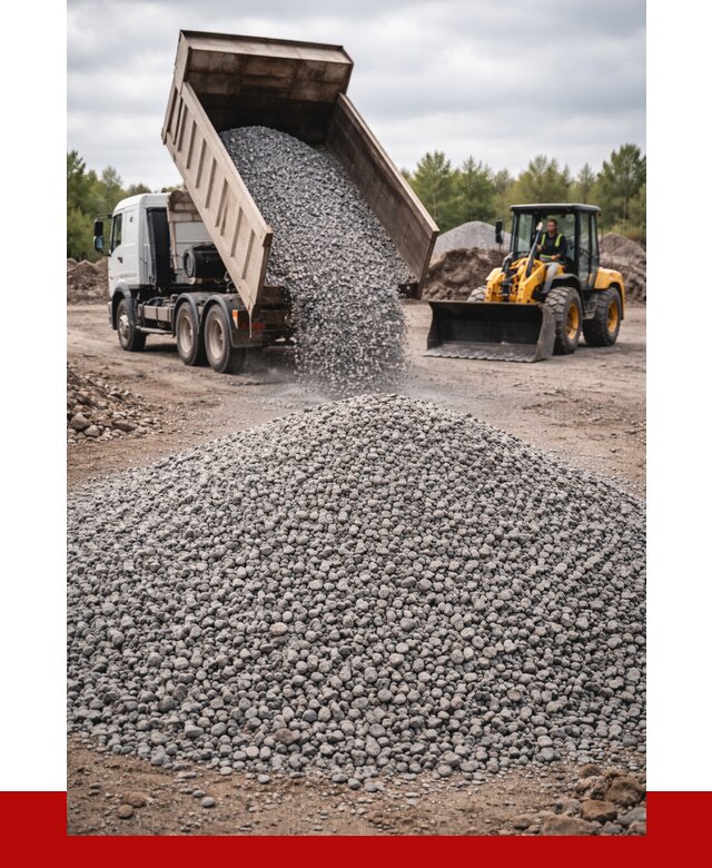 Гранитный щебень фракция 5-10 в Кемерово от 3330 | ПРОНЕРУДКмр
