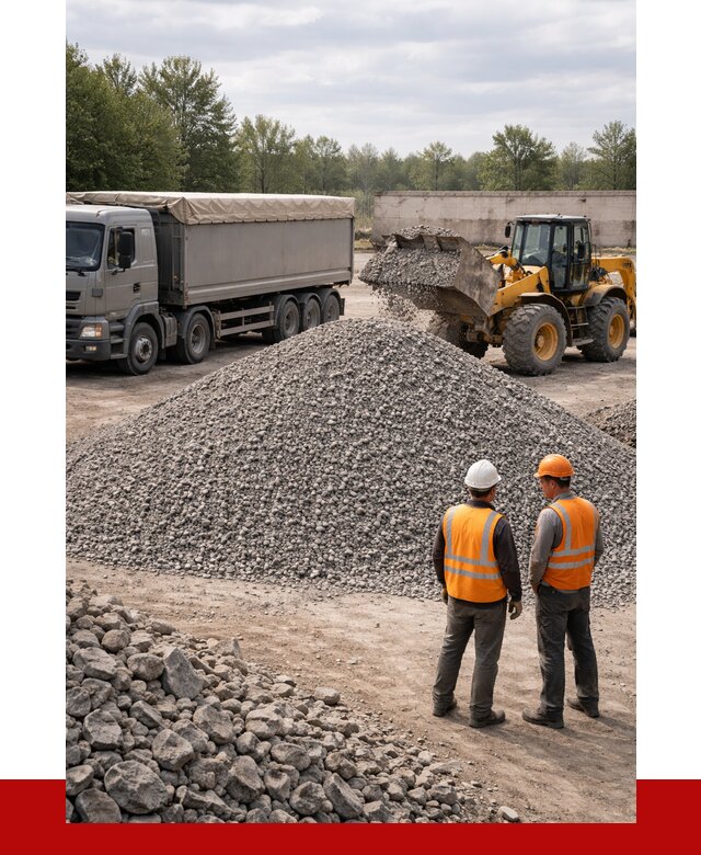 Гранитный щебень фракция 5-20 в Кемерово от 4371 руб | ПРОНЕРУДКмр