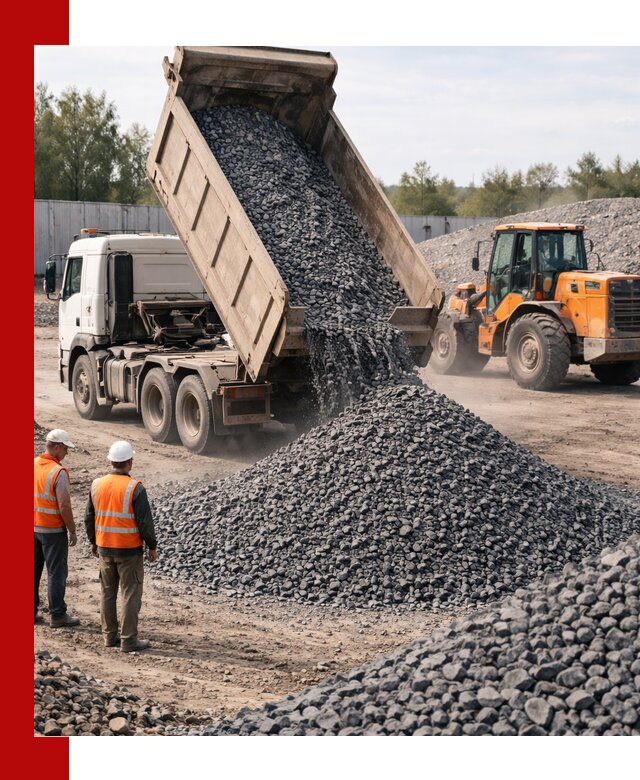 Доставка и продажа щебня габбро-диабаза в Кемерово