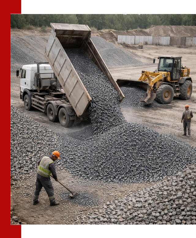 Щебень габбро-диабаз фр. 5-20 с доставкой в Кемерово