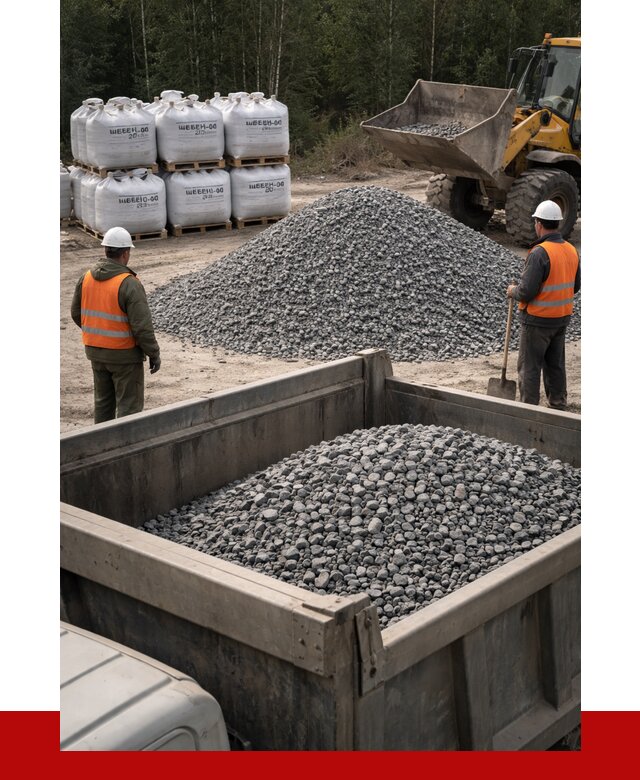 Щебень габбро диабаз 20-40 в Кемерово от 3538 руб. | ПРОНЕРУДКмр