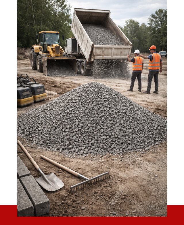 Гравийный щебень купить в Кемерово от 2289 р. ПРОНЕРУДКмр