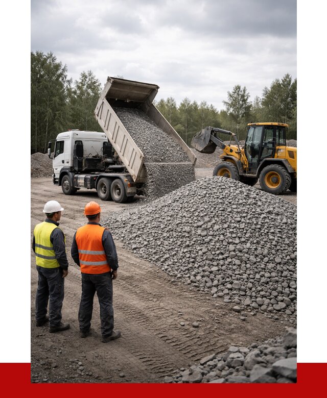 Гравийный щебень фракция 40-70 в Кемерово от 9886р | ПРОНЕРУДКмр