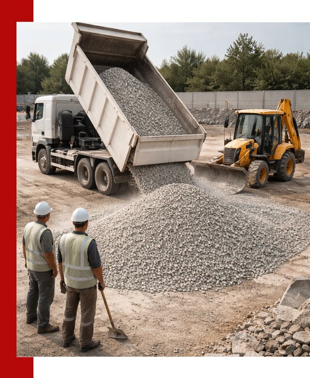 Купить известняковый щебень фракции 5–10 мм с доставкой в Кемерово