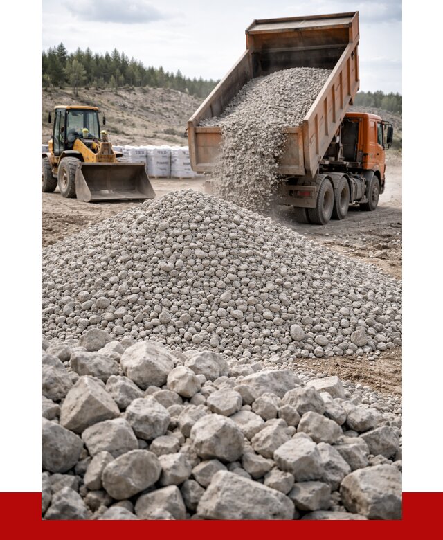 Доломитовый щебень фр. 20-40 в Кемерово от 4371 р. | ПРОНЕРУДКмр