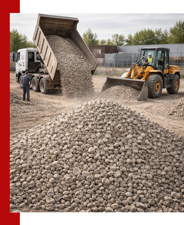 Доломитовый щебень фракции 20–41 с доставкой в Кемерово