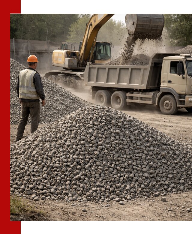 Шлаковый щебень фракция 5-20 с доставкой в Кемерово
