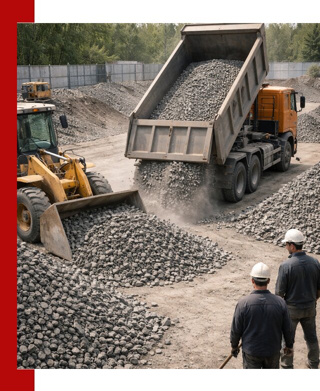Шлаковый щебень фракция 20-40 доставка и продажа в Кемерово