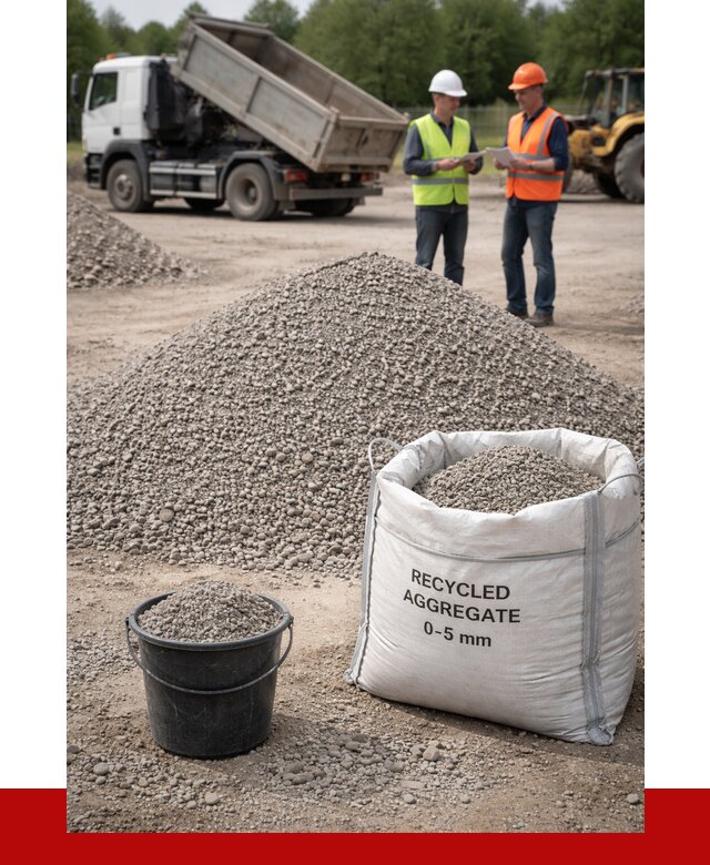 Вторичный щебень фракция 0-5 в Кемерово от 1665 р. ПРОНЕРУДКмр