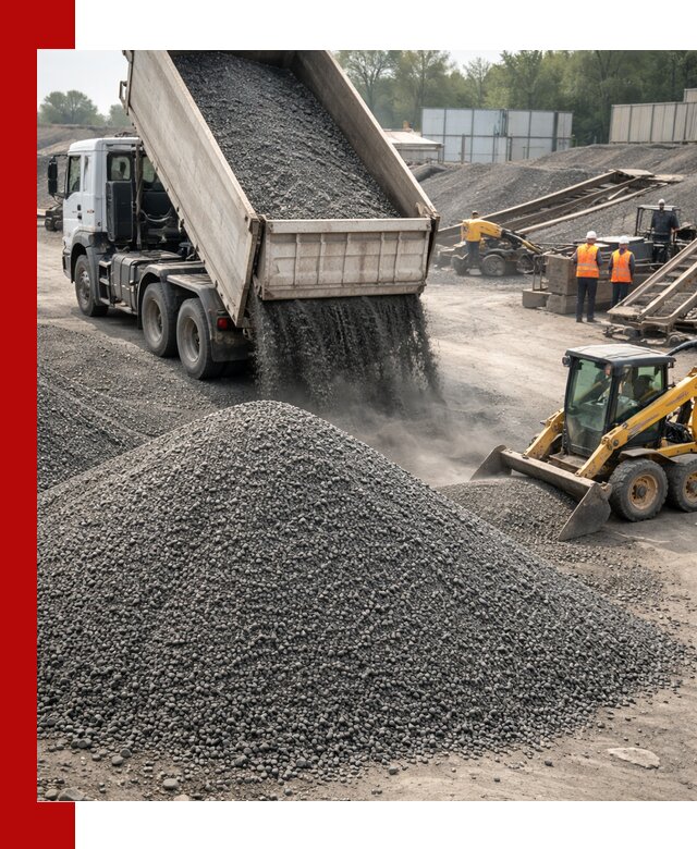 Вторичный щебень фракция 0–5 с доставкой в Кемерово