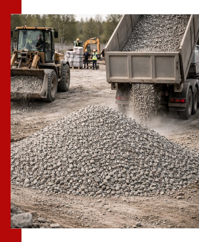 Вторичный щебень фракции 5-20 в Кемерово — доставка и продажа крупнотоннажно