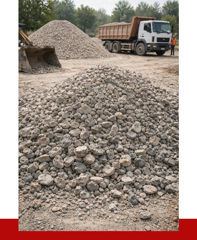 Вторичный щебень фракция 20-40 в Кемерово от 2289 р ПРОНЕРУДКмр