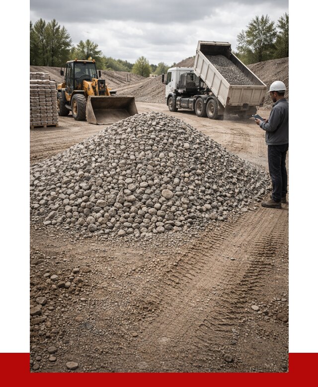 Купить бетонный щебень в Кемерово, от 3330 р. ПРОНЕРУДКмр