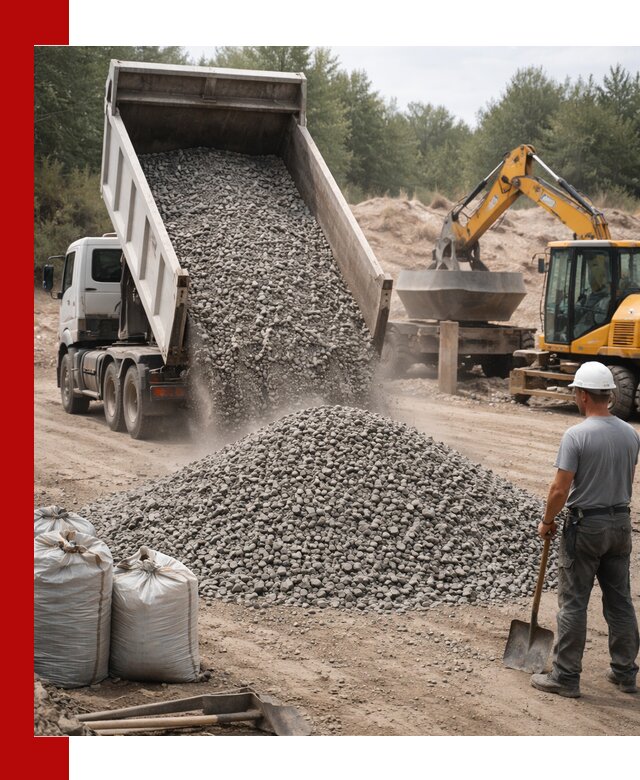 Доставка и продажа бетонного щебня в Кемерово
