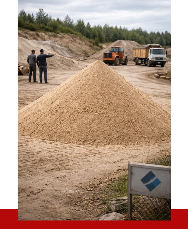 Карьерный песок навалом в Кемерово от 1873 р. | ПРОНЕРУДКмр