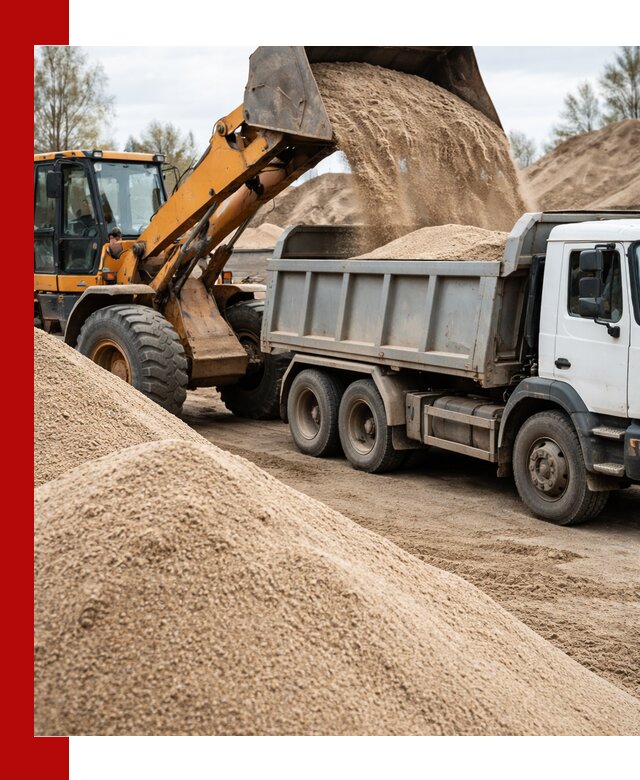 Доставка сеяного песка в Кемерово оптом и в розницу