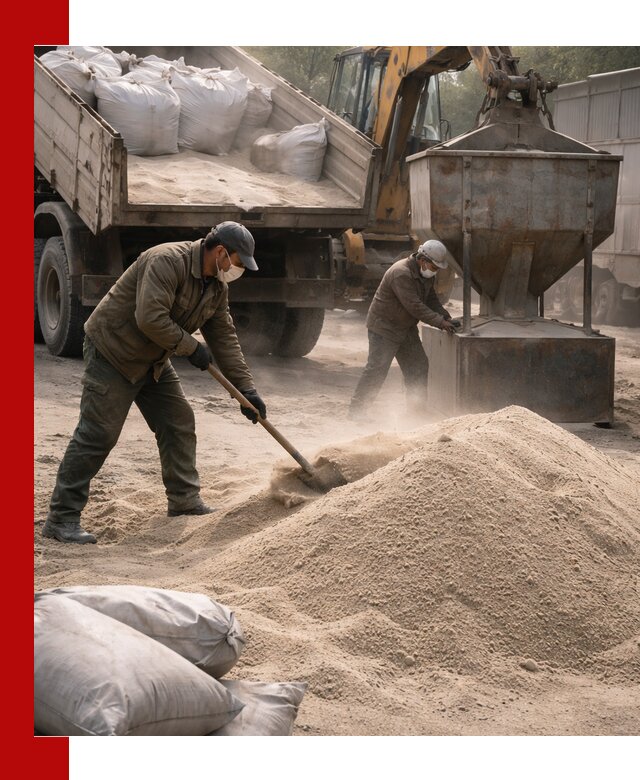 Кварцевый песок для пескоструя в Кемерово — доставка и качество