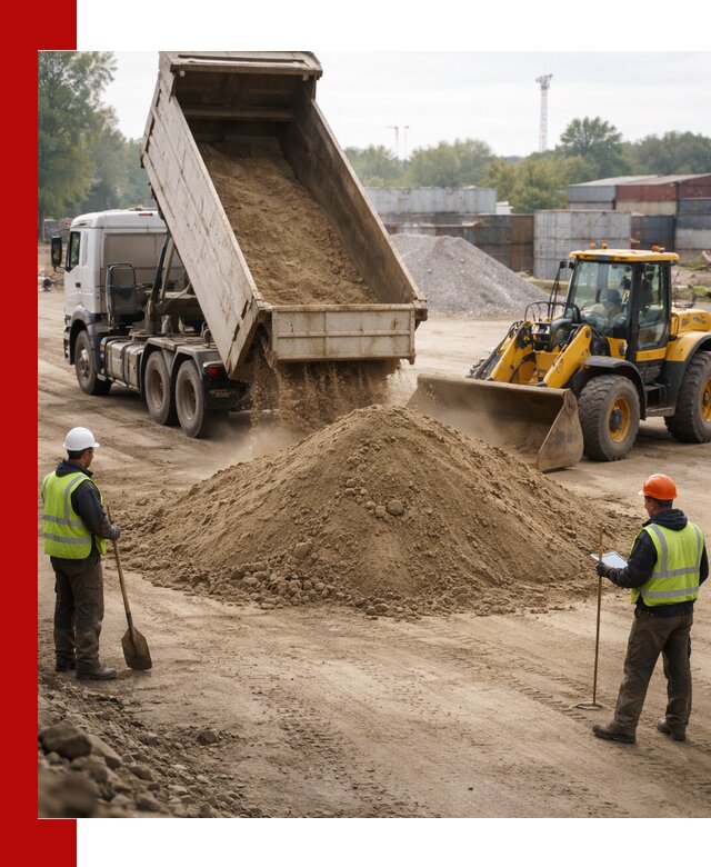 Доставка и продажа пескогрунта оптом и в розницу в Кемерово