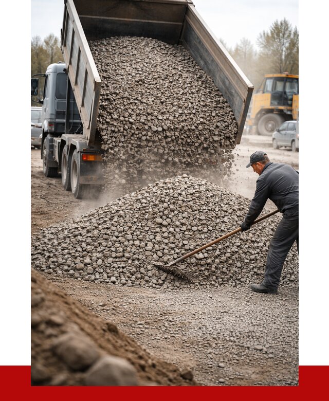 Гравий фракция 20-40 в Кемерово от 2602 р. доставка | ПРОНЕРУДКмр