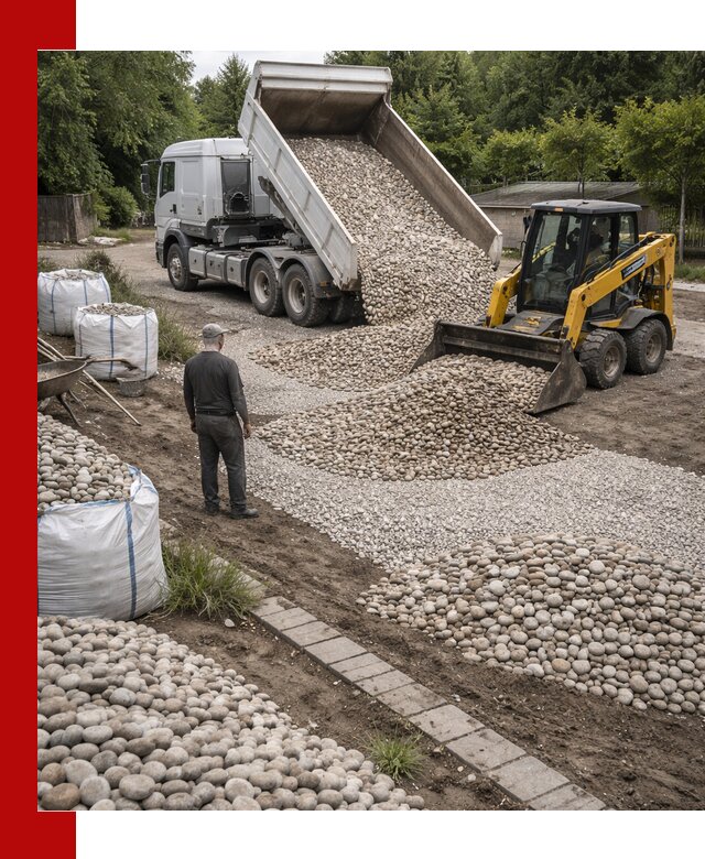 Доставка морской гальки оптом и в розницу в Кемерово