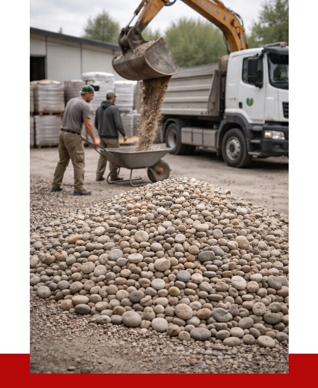 Галька декоративная в Кемерово от 3330 р. за куб | ПРОНЕРУДКмр