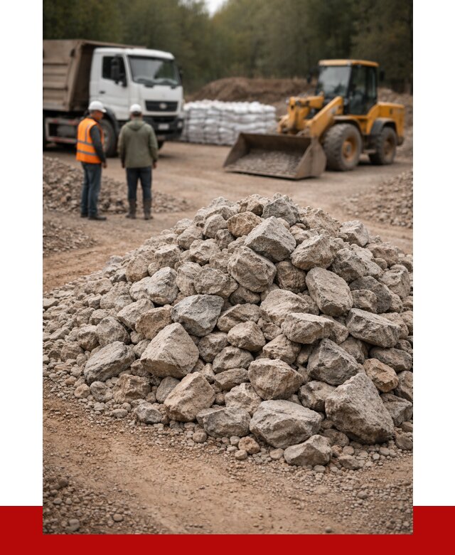 Купить бутовый камень с доставкой в Кемерово от 2393 р. | ПРОНЕРУДКмр