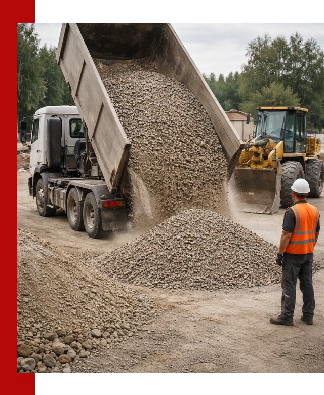 Доставка щпс в Кемерово — щебеночно-песчаная смесь под заборы и дорожки