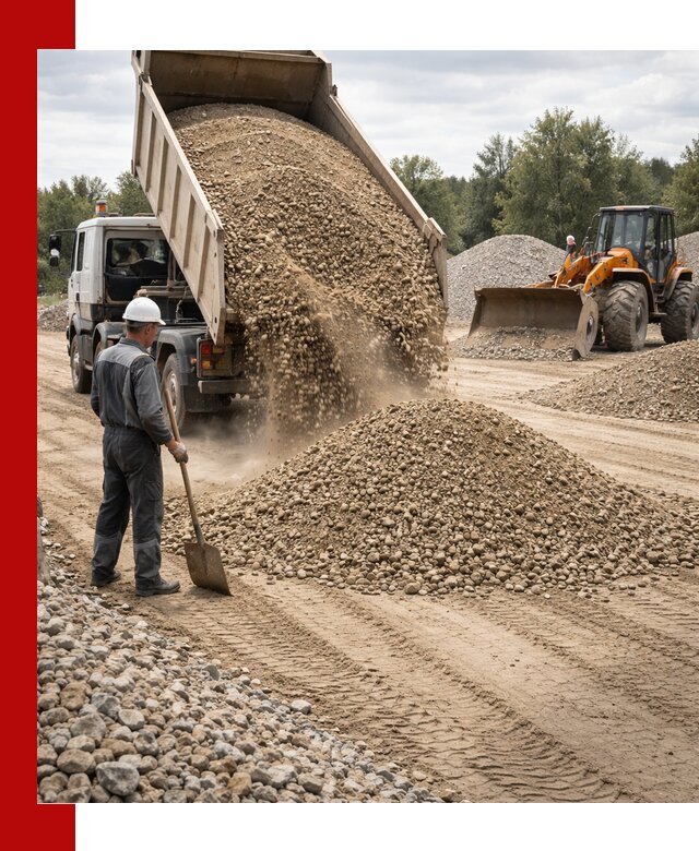 Доставка щпс С3 в Кемерово самосвалами и бортовыми грузовиками