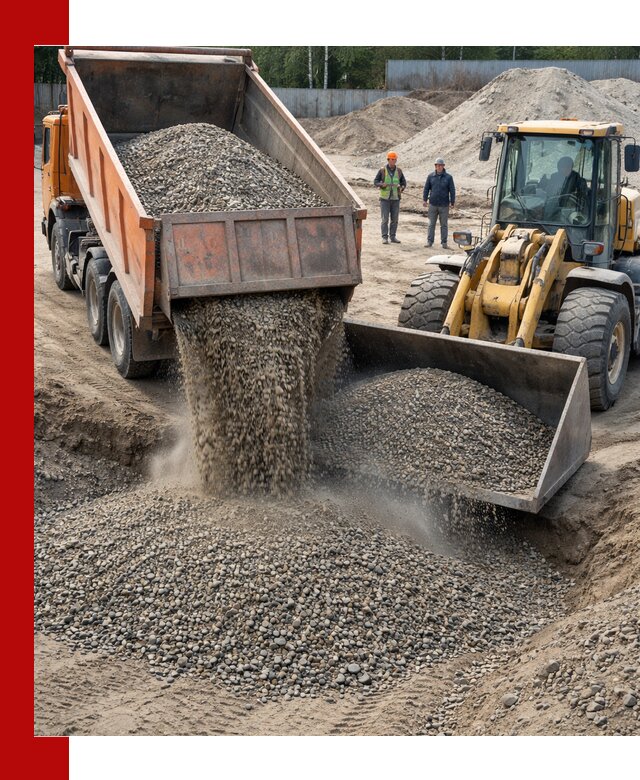 Доставка щпс С9 самосвалами по выгодным тарифам в Кемерово