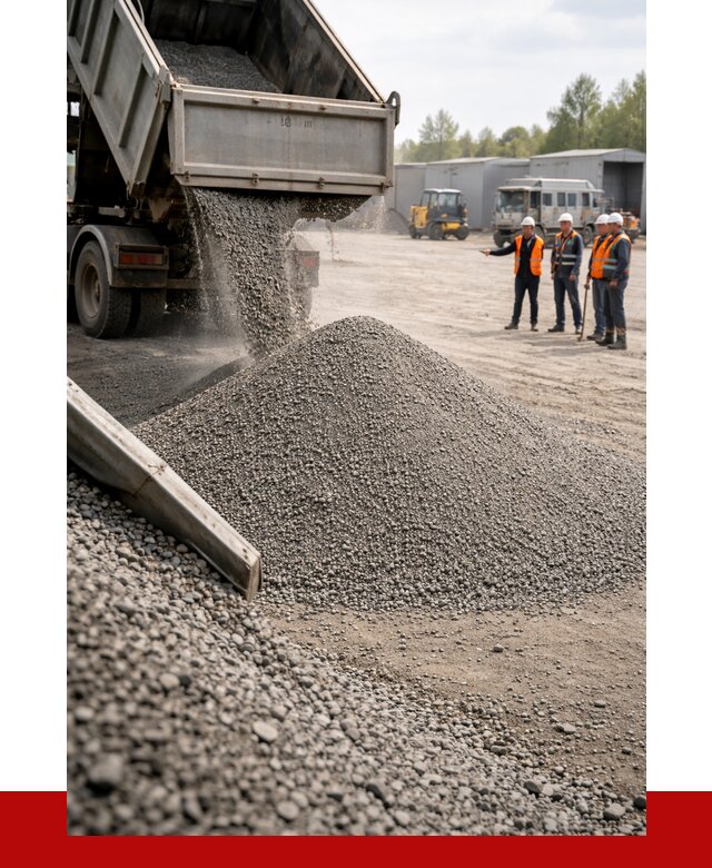 Гравийный отсев 0-5 в Кемерово от 1249 р. с доставкой | ПРОНЕРУДКмр