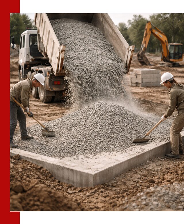 Доставка и продажа отсева для бетона в Кемерово