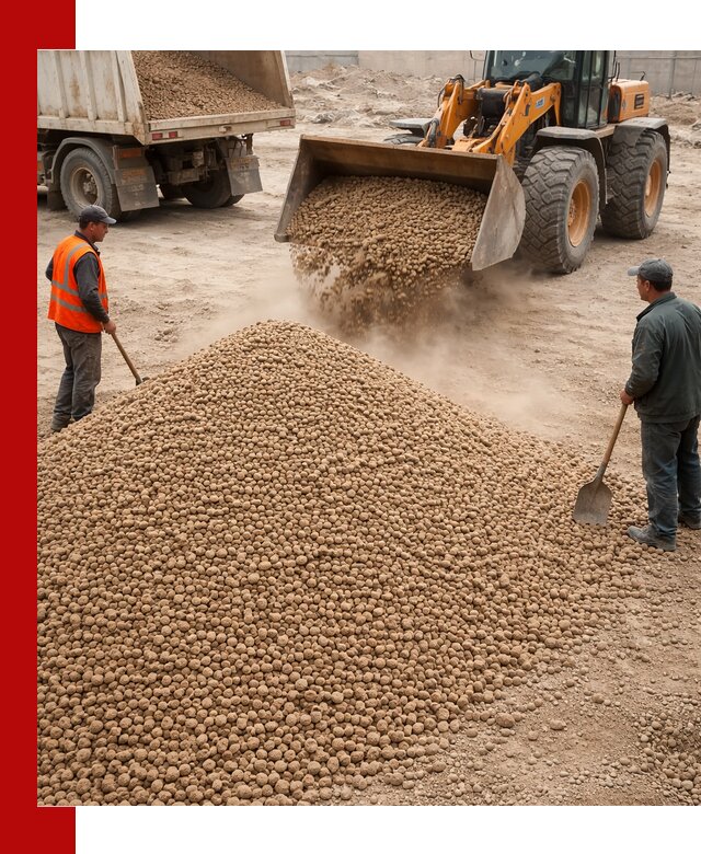 Керамзит фракция 10-20 с доставкой в Кемерово