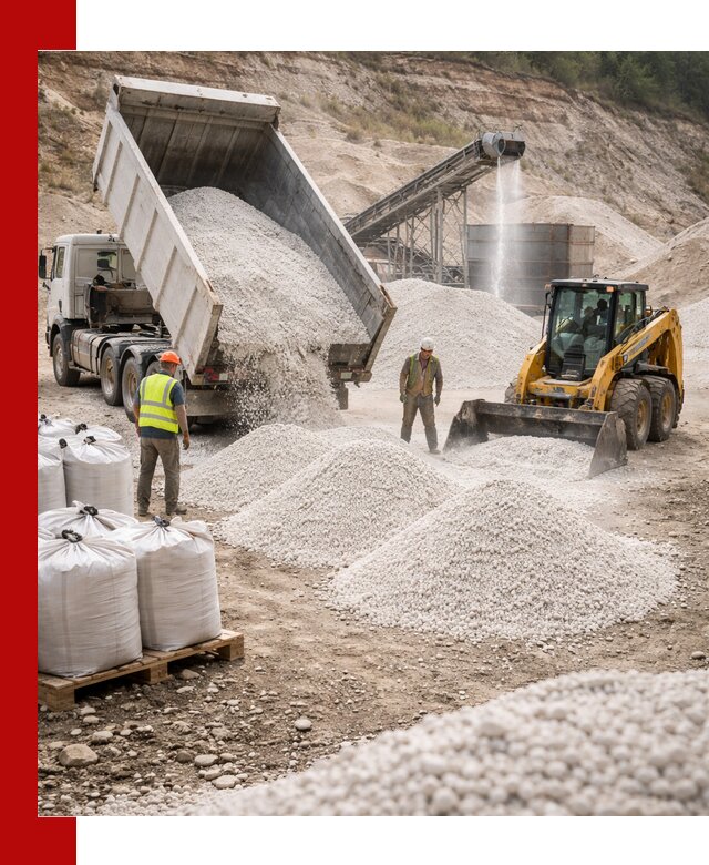 Доставка перлита в Кемерово для тепло-, звуко- и гидроизоляции