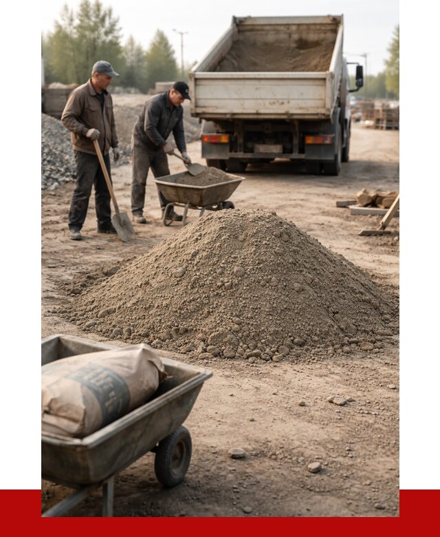 Цементно-песчаная смесь М150 в Кемерово от 4891 р. | ПРОНЕРУДКмр