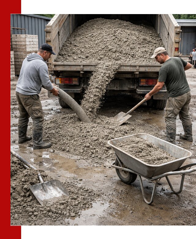 Цементно-песчаная смесь М150 доставка в Кемерово