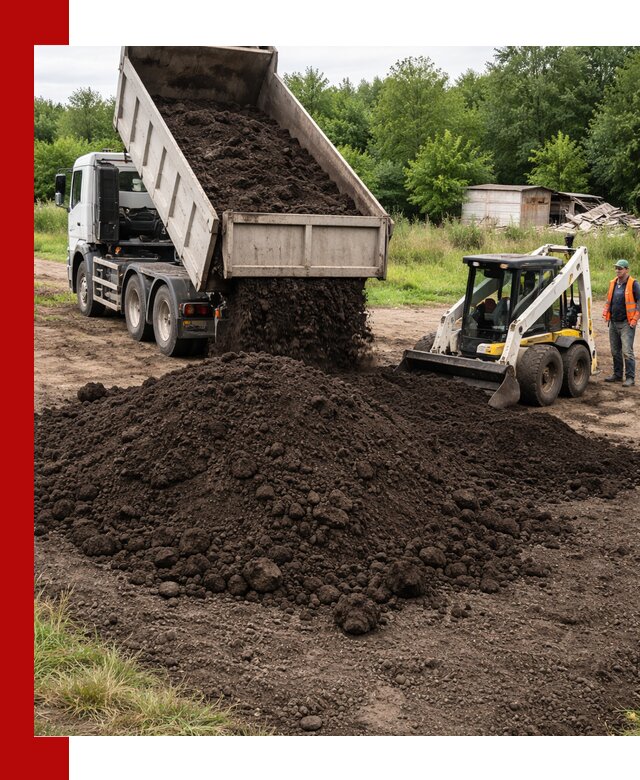 Поставка плодородной земли с доставкой самосвалом в Кемерово