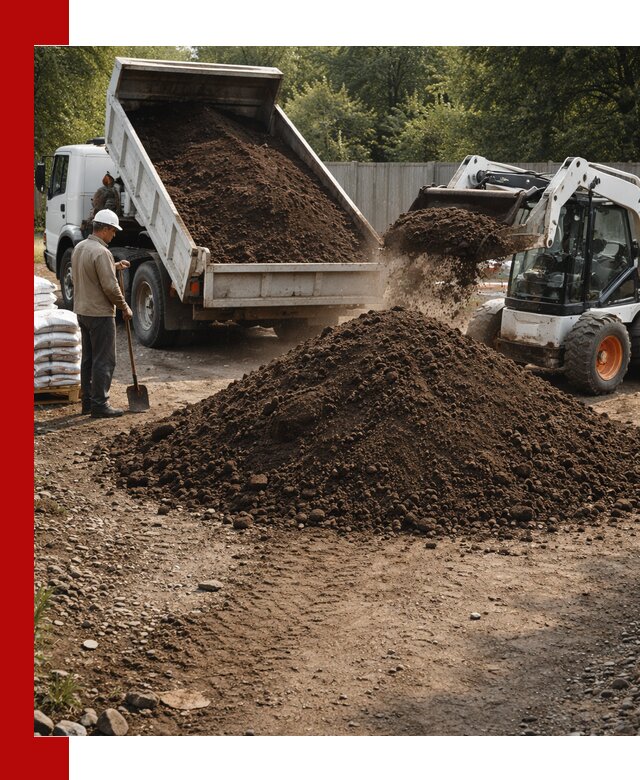 Доставка растительного грунта в Кемерово от производителя оптом и в розницу