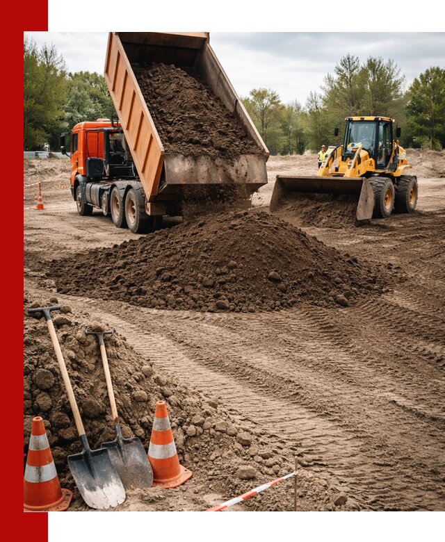 Поставка и доставка планировочного грунта в Кемерово