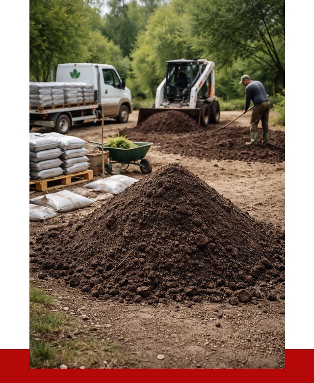 Грунт для озеленения с доставкой в Кемерово от 1873 р. | ПРОНЕРУДКмр