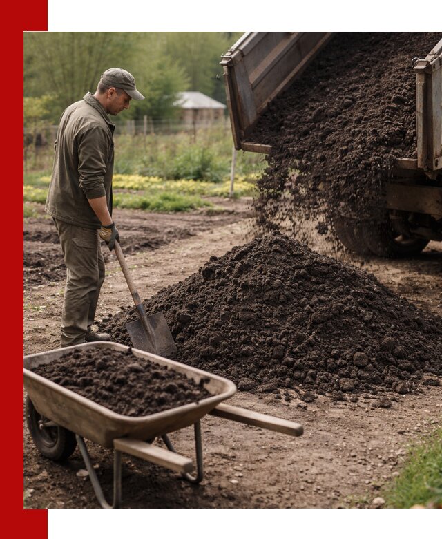 Доставка качественной земли для огорода в Кемерово