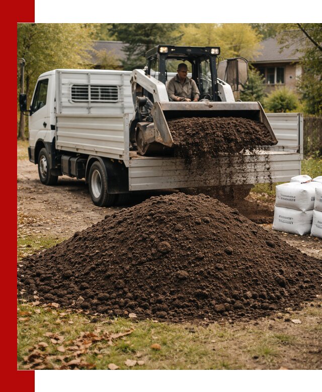 Доставка садовой земли в больших объёмах в Кемерово