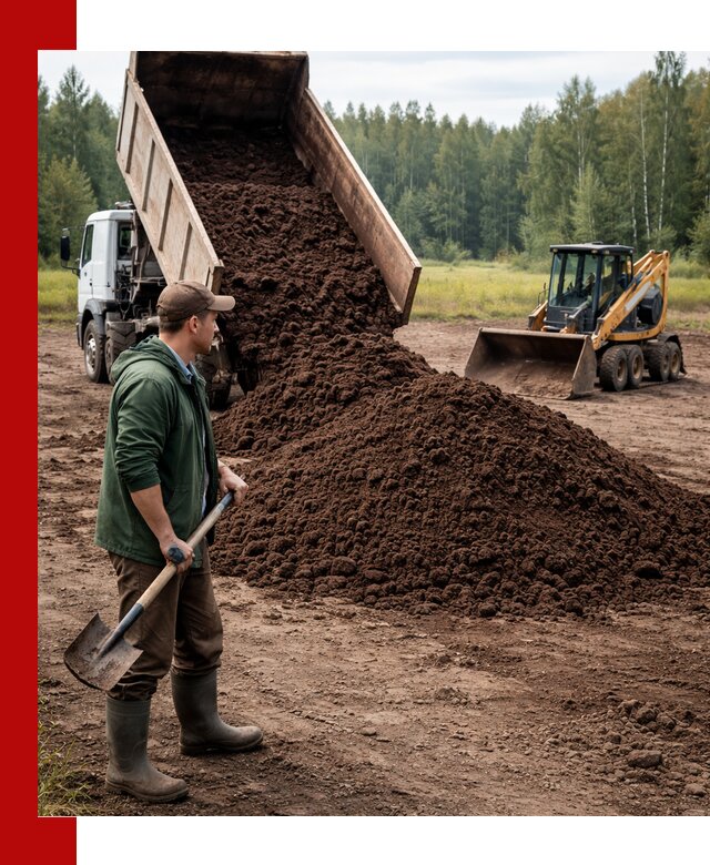 Купить верховой торф с доставкой в Кемерово для садоводства и растений