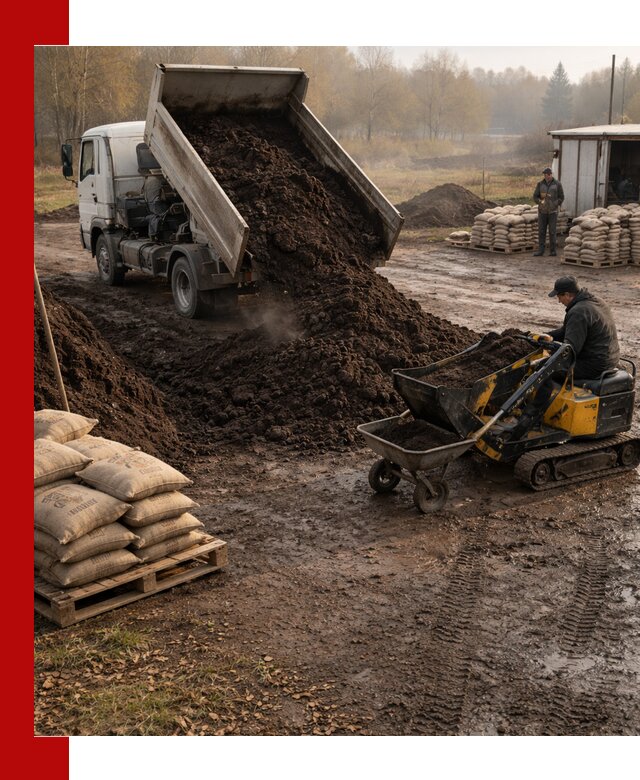 Кислый торф в доставке по выгодным ценам в Кемерово