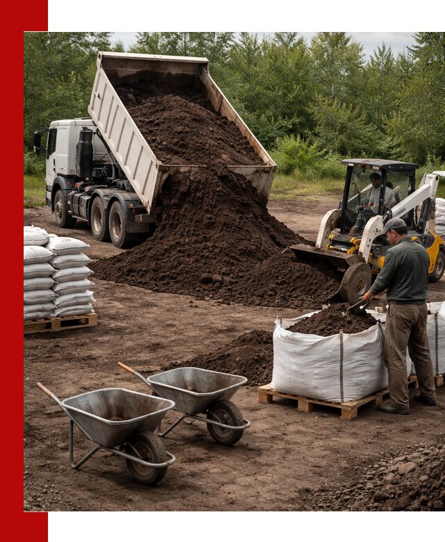 Доставка и продажа торфогрунта в Кемерово оптом и в розницу