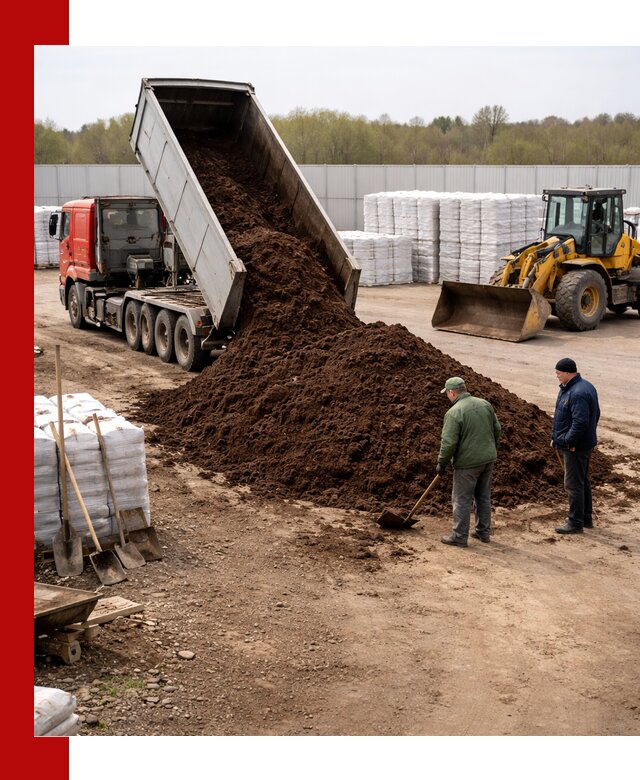 Доставка торфяных смесей оптом и в розницу в Кемерово