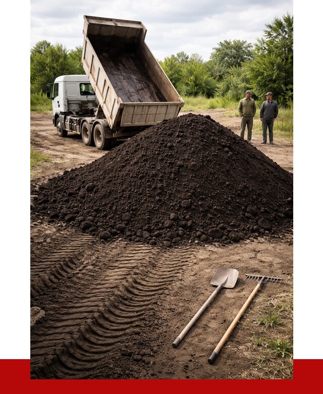 Купить чернозем навалом в Кемерово от 1249 р. за куб | ПРОНЕРУДКмр