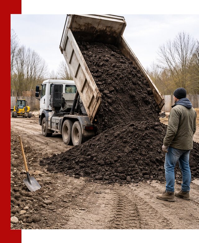 Доставка чернозема навалом в Кемерово быстро и выгодно